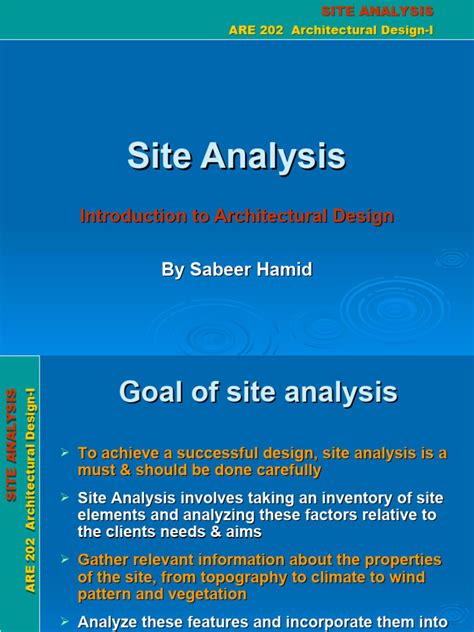Site Analysis Examples 的图像结果