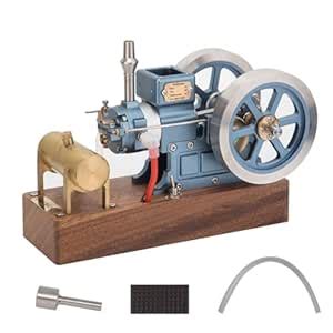 GoAssemb Metal Engine Model for Adults, Miniature 6CC Fixed-Type 4 ...