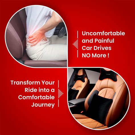 Car Cushion & Neck Rest Combo | Car Comfort Combo – Dr. Ortho