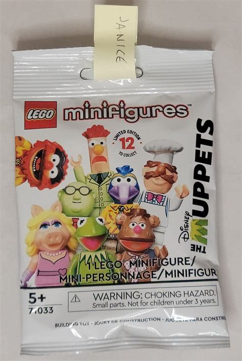 LEGO 71033 JANICE The Muppets LEGO Minifigures Series 1 SEALED CMF | eBay