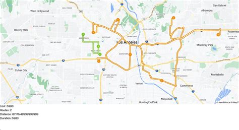 JavaScript Route Flow Visulization 的图像结果