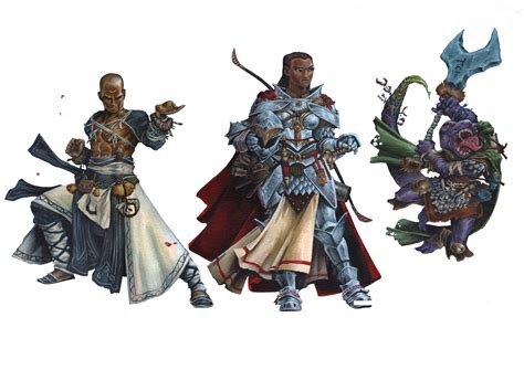 ArtStation - Pathfinder 2e Character designs