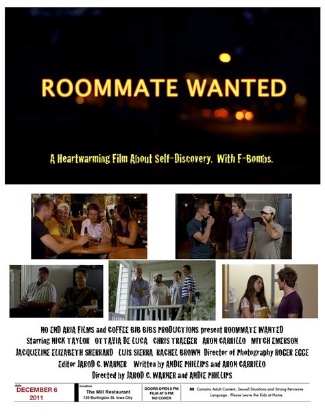 Roommate Wanted Poster 1: Full Size Poster Image | GoldPoster