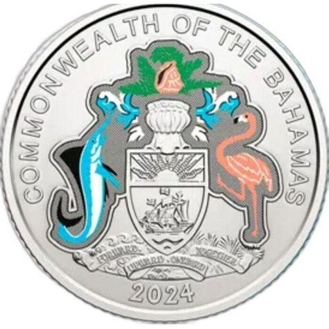 New 2024 BAHAMAS Commemorative Quarter Mint BRILLIANT UNCIRCULATED 25 ...