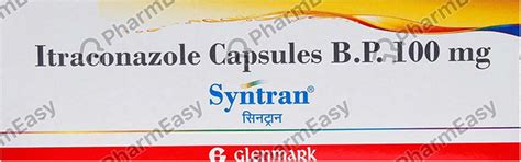 Syntran 200 MG Capsule (4): Uses, Side Effects, Price & Dosage | PharmEasy
