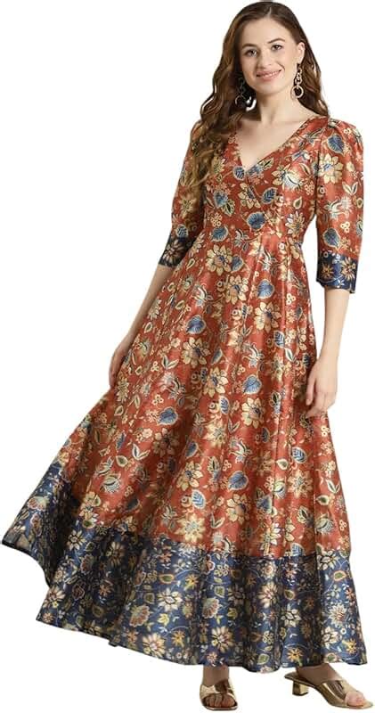 Amazon.in: Silk - Women's Dresses / Women's Dresses & Jumpsuits ...