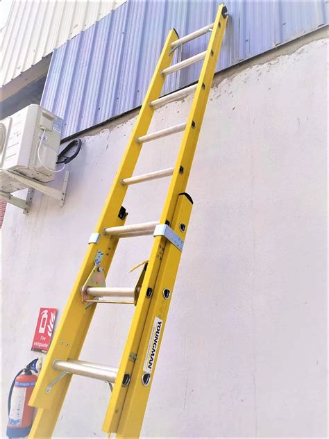Y-Access FRP (Fiberglass) Extension Ladder – Milansafety