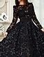A-Line Prom Black Dress Vintage Dress Halloween Masquerade Asymmetrical ...