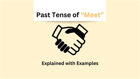 The Past Tense of Meet: Picking the Right Verb | Grammar Palette