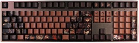 Pbt Hu Tao Keycaps Custom Backlit Keyboard Keycap Standard Layout ...