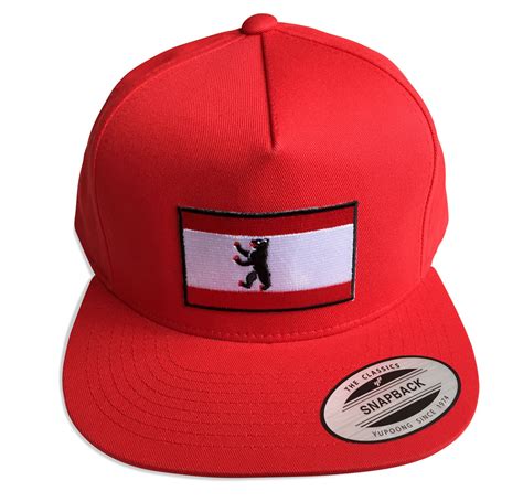Berlin City Flag Snapback Cap, by Well Done Goods
