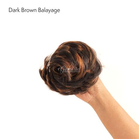 Faux Scrunchie Bun | Real Human Hair Bun | Bun Hair Extensions ...