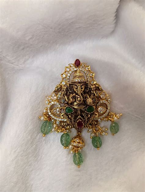 Victorian Ganesh Pendant