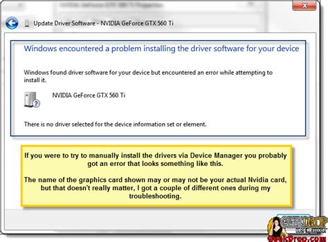 NVIDIA Won't Install 的图像结果