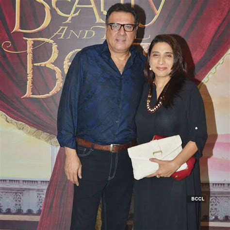 Boman Irani and wife Zenobia Irani attend Disney India's Beauty and the ...