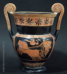 antichi vasi greci cratere arrotolato maniglie ceramiche greche alto 42cm antichi vasi greci cratere arrotolato maniglie ceramiche greche alto 42cm