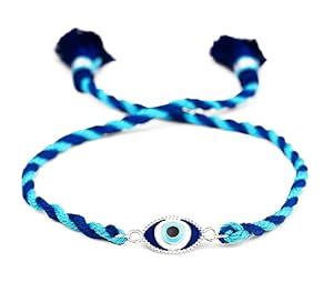 MEENAKARI HERITAGE JEWELLERY 92.5 Pure Sterling Silver Evil eye ...