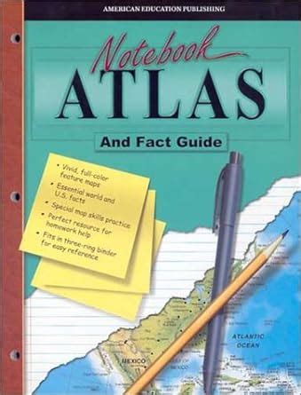 Notebook Reference Atlas and Fact Guide : Douglas, Vincent, School ...