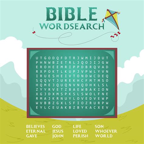 Printable Bible Word Search Puzzles - Printable Free Templates