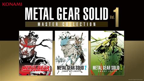 Metal Gear Solid Master Collection Vol.1 sera disponible en édition ...