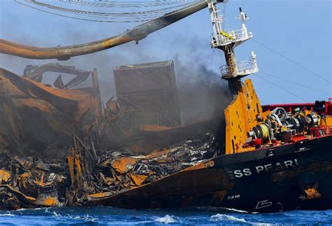 Sri Lanka braces for ‘almost inevitable’ oil spill as ship sinks ...