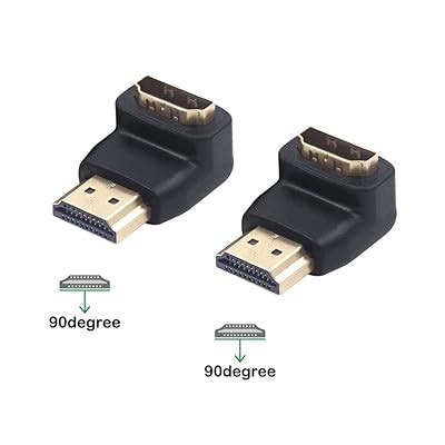 VCE 2 Pack HDMI 90 Degree Male to Female Adapter 3D India | Ubuy