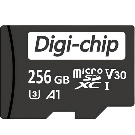 Digi-Chip 256GB Micro SD Memory Card for Tapo Cameras, Class 10 UHS-1 ...