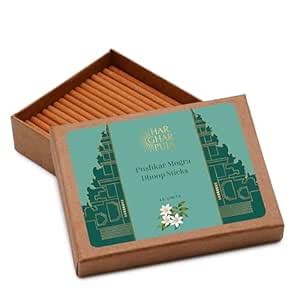 Har Ghar Puja Dhoop Sticks for Pooja, 60 Count – Pushkar Mogra, 9cm ...