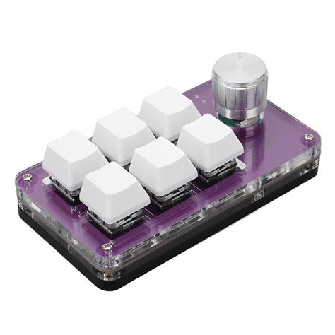 Amazon.in: Buy Cuifati 6 Keys Mini Keypad, One Hand Mechinical Gaming ...
