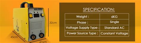 GK 36 & CO 200 AMPS IGBT Single Phase Welding Machine with Standard ...