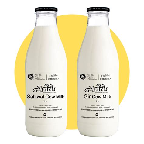 Amrit Milk 100% Fresh Milk | Home Delivery in Lucknow