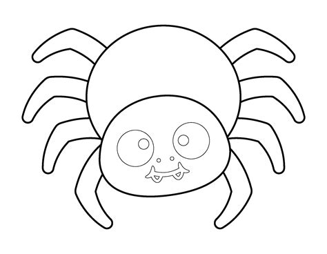 Spider Colouring Pages