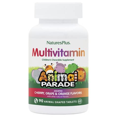 Buy NaturesPlus Animal Parade Children's Chewable Multivitamin - 90 ...
