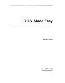 Buy DOS Made Easy Book Online at Low Prices in India | DOS Made Easy ...