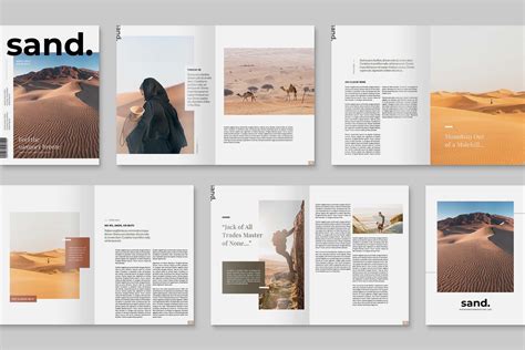 Modern Magazine Template - BrandPacks
