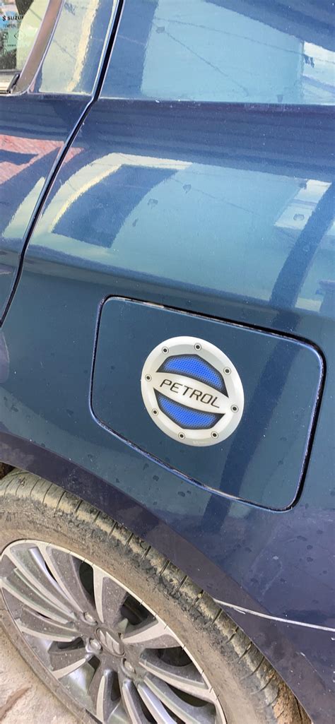 Ramanta® Reflective Blue Petrol Inside Decal/Sticker Car Fuel Lid ...