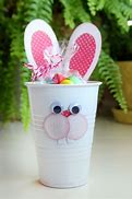 Image result for Bunny Cup Craft