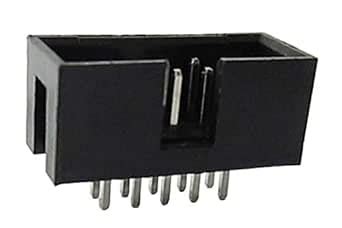 e4u FRC Box Connector Male 10 Pin Through Hole Straight 2.54mm Pitch ...