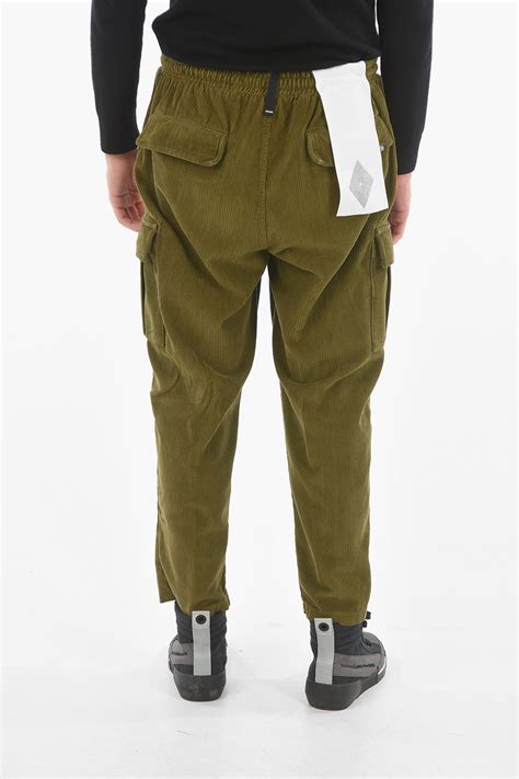 Amish Corduroy Cargo Pants With Drawstring men - Glamood Outlet