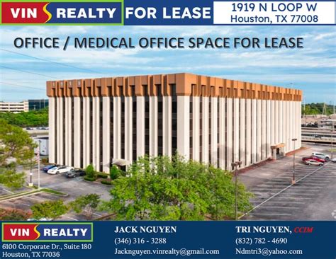 1919 N Loop W, Houston, TX 77008 - Medical Office For Lease Cityfeet.com