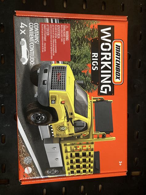 Real Working Rigs: Matchbox 2022 Real Working Rig RWR 4er Set