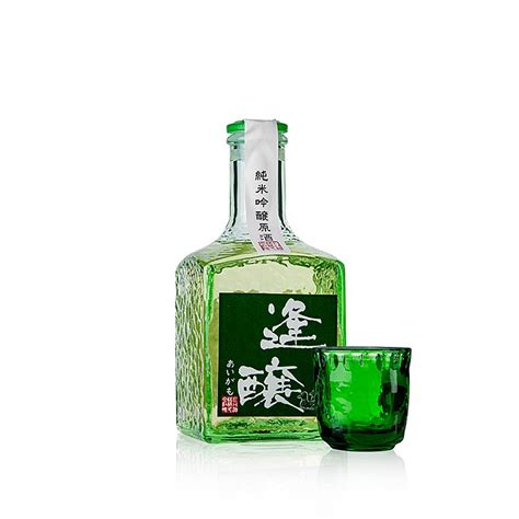 Suien Aigamo Junmai Ginjo Genshu Sake, 18% vol., 300ml, Bottle