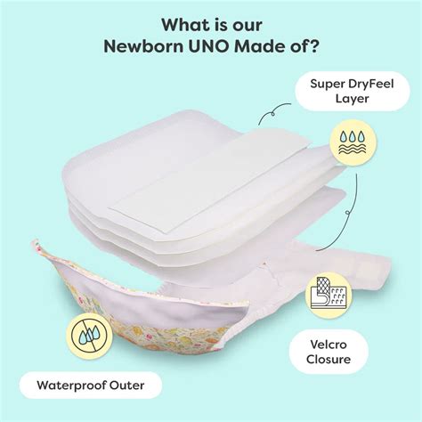 Newborn UNO Cloth Diapers for your Baby by SuperBottoms