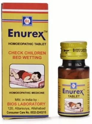 Bios Lab Enurex Tablets - For Bedwetting (Pack of 3) Price in India ...