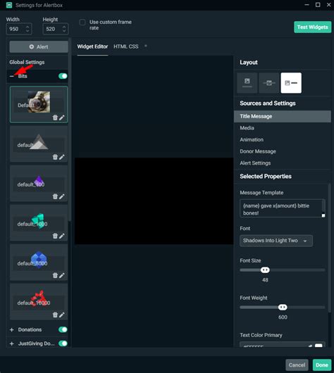 Image result for HTML StreamLAB Alert