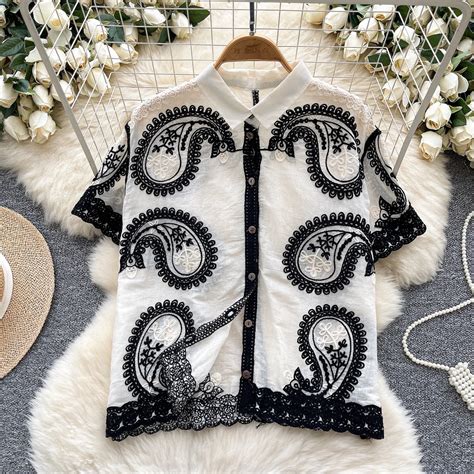 Julie Premium Embroidered Shirt – TrenBee