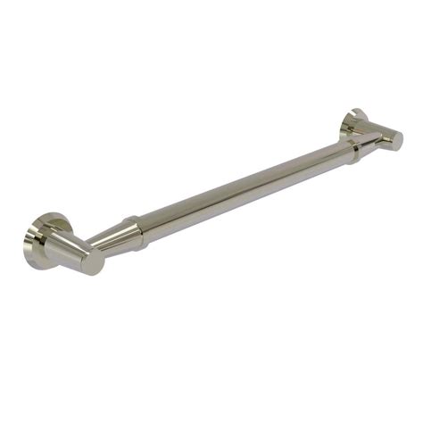 Barra de agarre Allied Brass universal, lisa, 40 cm, níquel pulido | Lider
