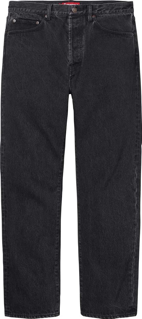 Stone Washed Black Slim Jean | Supreme 24ss