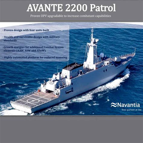 Корвет на экспорт. Avante 2200 (Испания)