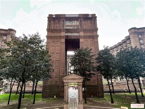 Les Espaces d'Abraxas, a landmark building in Noisy-le-Grand (93 ...